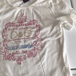 Dolce and Gabanna rhinestone tee!